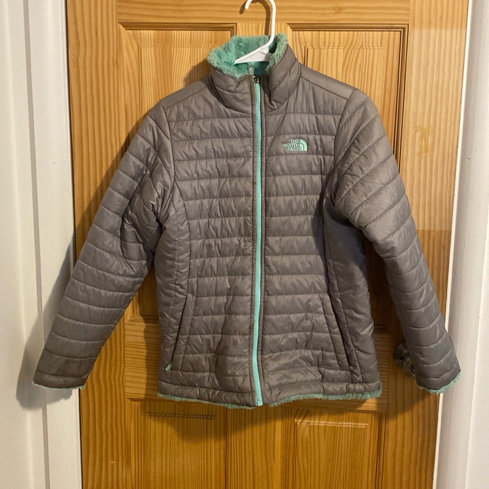 The North Face Reversible Mossbud Swirl Jacket Girls
